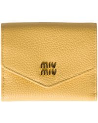 Miu Miu - Small Leather Wallet - Lyst