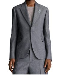 Dior - Jacket With Rounded Closure - Lyst