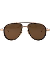 Thom Browne - Pilot-Frame Sunglasses - Lyst