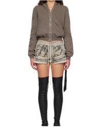 Rick Owens - Long-Sleeved Zip-Up Hoodie - Lyst