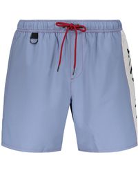 Iceberg - Logo Panel Swim Shorts - Lyst