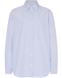 The Row - Gavina Striped Shirt - Lyst