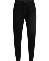 BOSS - Authentic Fleece Closed Cuff Joggers - Lyst