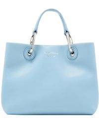 Emporio Armani - Double-Handled Shoulder Bag - Lyst
