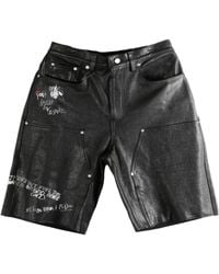 Paly Hollywood - Paholy Mountain Leather Shorts - Lyst