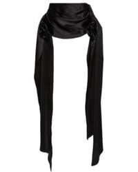 Magda Butrym - Rose-Decorated Draped Skirt - Lyst