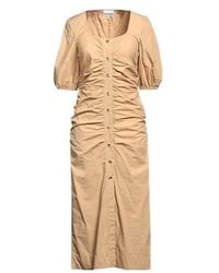 Ganni - Midi Dress - Lyst