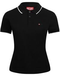 DIESEL - T-Tendy-Microdiv Short Sleeve Polo Shirt - Lyst
