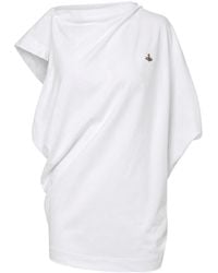 Vivienne Westwood - Hebo Draped-Detail T-Shirt - Lyst