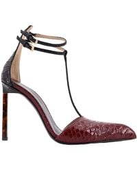 Tom Ford - 90Mm Python-Effect Pumps - Lyst