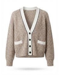 Brunello Cucinelli - Long Sleeve Cardigan - Lyst