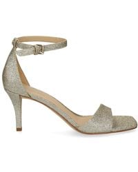 Michael Kors - Michael Glitter Buckle-Fastened Sandals - Lyst