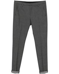 Dondup - Slim-Fit Turned-Up Trousers - Lyst