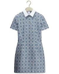 Dior - Short Macrocannage Dress - Lyst