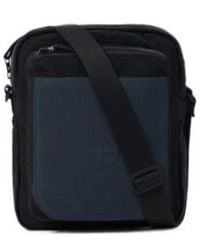 Stone Island - Zip Messenger Bag - Lyst