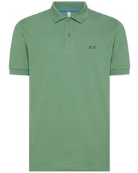 Sun 68 - Logo Piqué Polo Shirt - Lyst