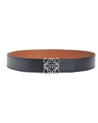 Loewe - Reversible Anagram Buckle Belt - Lyst