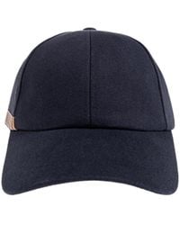 Paul Smith - Signature Stripe Trim Baseball Cap - Lyst