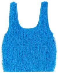 Dries Van Noten - Ruffled Small Top Handle Bag - Lyst