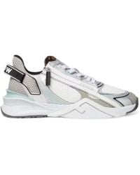 Fendi - Flow Lace-Up Sneakers - Lyst