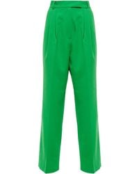 Frankie Shop - High-Waisted Straight-Leg Casual Pants - Lyst