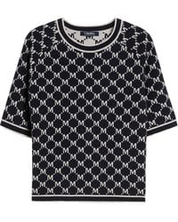 Max Mara - Jacquard Wool And Cashmere Sweater - Lyst