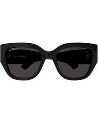 Balenciaga - Eyewear Square Frame Sunglasses - Lyst