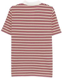 A.P.C. - Oscar Striped Polo Shirt - Lyst