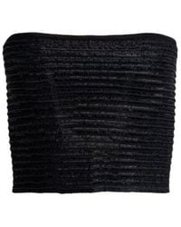 Alaïa - Alaïa Top Knitted Corset - Lyst