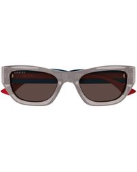 Gucci - Eyewear Cat-Eye Frame Sunglasses - Lyst