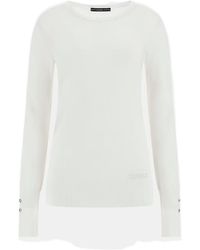 Guess - Button-Details Top - Lyst