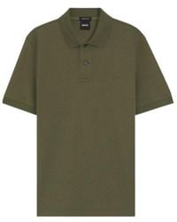 BOSS - Pallas Logo-Embroidered Polo Shirt - Lyst