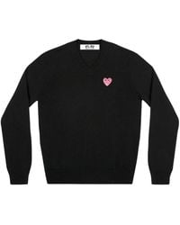 COMME DES GARÇONS PLAY - Long-Sleeved Sweater - Lyst