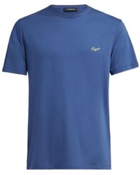 ZEGNA - Logo Marked Short-Sleeved T-Shirt - Lyst