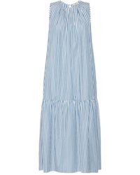 Weekend by Maxmara - Long Cotton Poplin Dress - Lyst