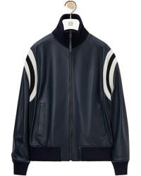 Loewe - High Waist Zip-Up Bomber Jacket - Lyst