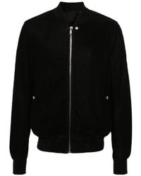 Rick Owens - Classic Flight Zip-Up Bomber Jacket - Lyst