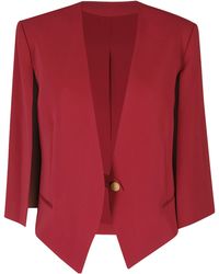Alberta Ferretti - Long-Sleeve Blazer - Lyst