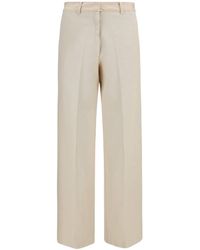 forte_forte - Casual Trousers With Belt Loops - Lyst