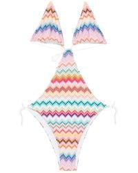 Missoni - Zigzag Pattern Bikini - Lyst
