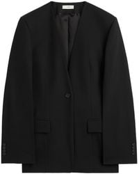 TOTEME - Totême Slouch V-Neck Blazer - Lyst