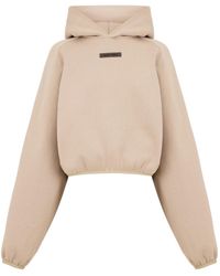 Fear Of God - Logo Hooded Sweatshirt - Lyst
