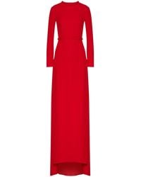 Valentino - Belted Train Gown - Lyst