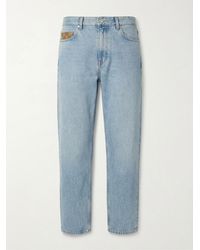 Gucci - Gg Insert Washed Denim Jeans - Lyst