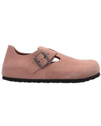 Birkenstock - London Buckle-Fastening Ballet Flats - Lyst