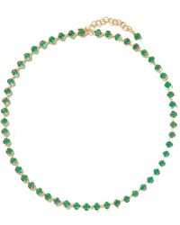 Irene Neuwirth - 18-Karat Emerald Necklace - Lyst