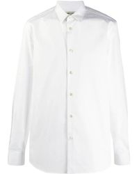 Saint Laurent - Slim Fit Long-Sleeved Shirt - Lyst