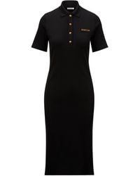 Moncler - Polo Midi Dress - Lyst