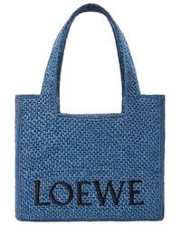 Loewe - Font Medium Tote Bag - Lyst