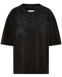 Maison Margiela - Oversized Numeric Logo T-Shirt - Lyst
